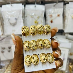 Xuping  gold hoops 009