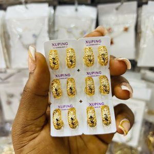 Xuping  gold hoops 008