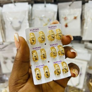 Xuping  gold hoops 008
