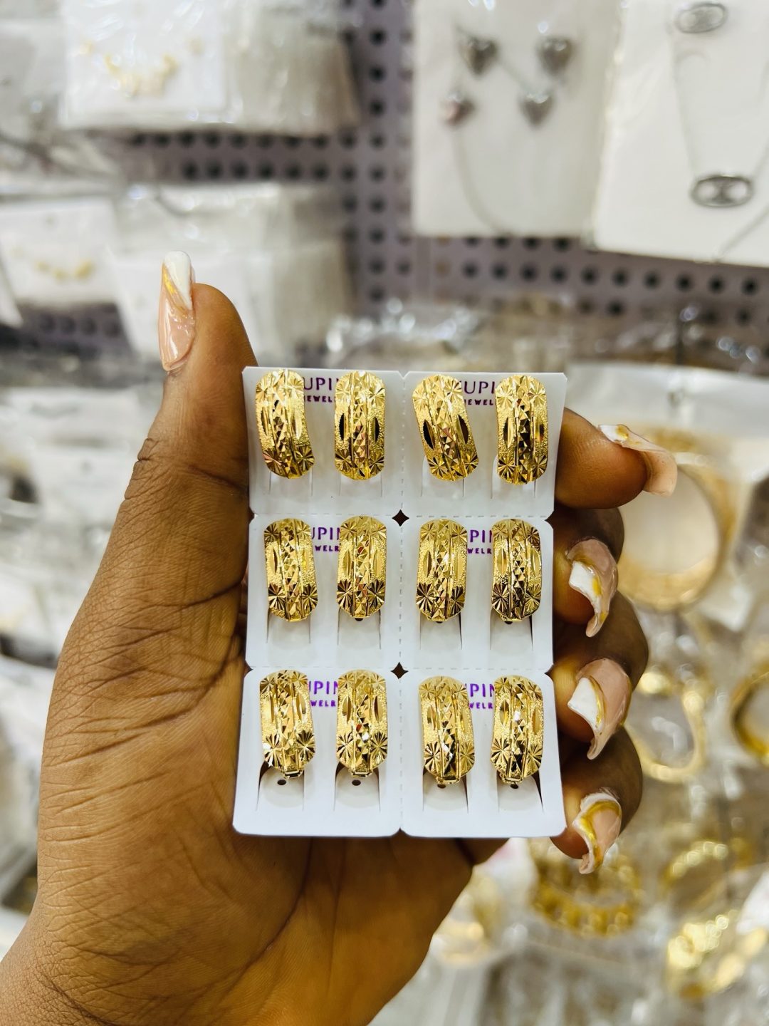 Xuping  gold hoops 005