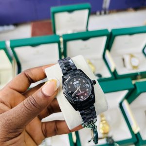 Original Female Rolex (D/T) black black face