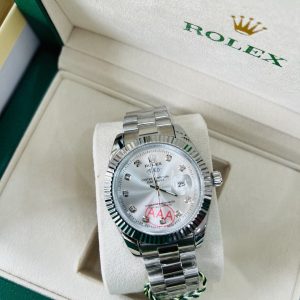Original Male Rolex (D/T) Silver white face