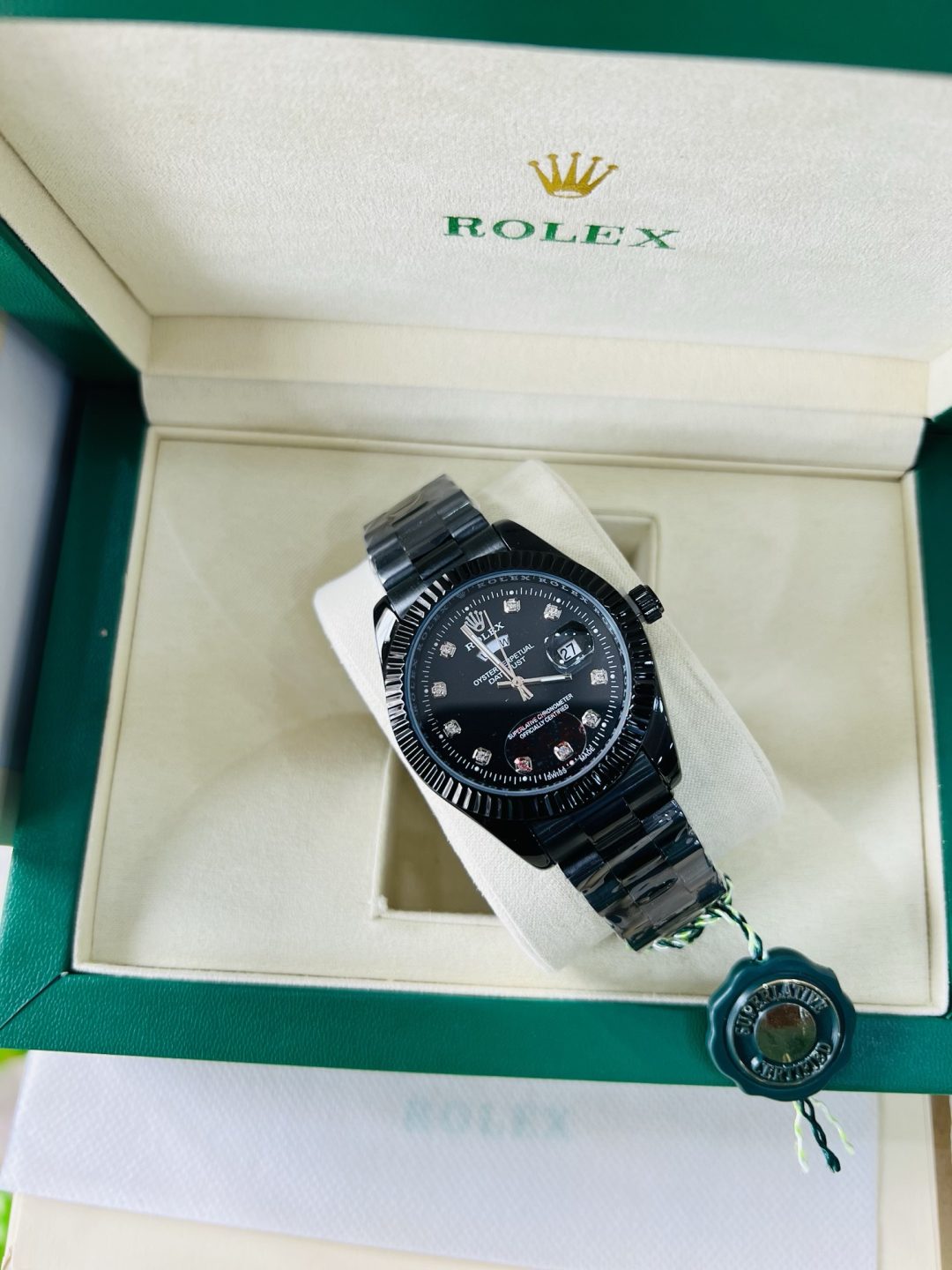 Original Male Rolex (D/T) Black black face