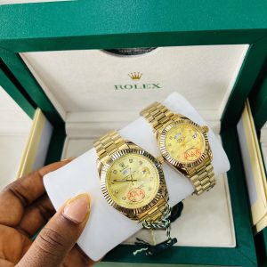 Original Couples Rolex (D/T) Gold gold face