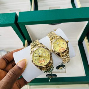 Original Couples Rolex (D/T) Gold gold face