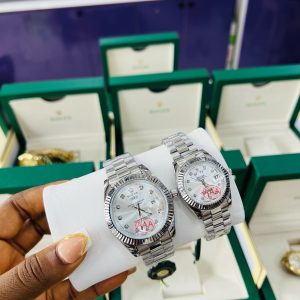 Original Couples Rolex (D/T) Silver white face
