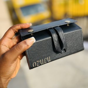 Engraved 3 roll shade organizers black Colour