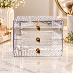 Transparent jewelry organizer