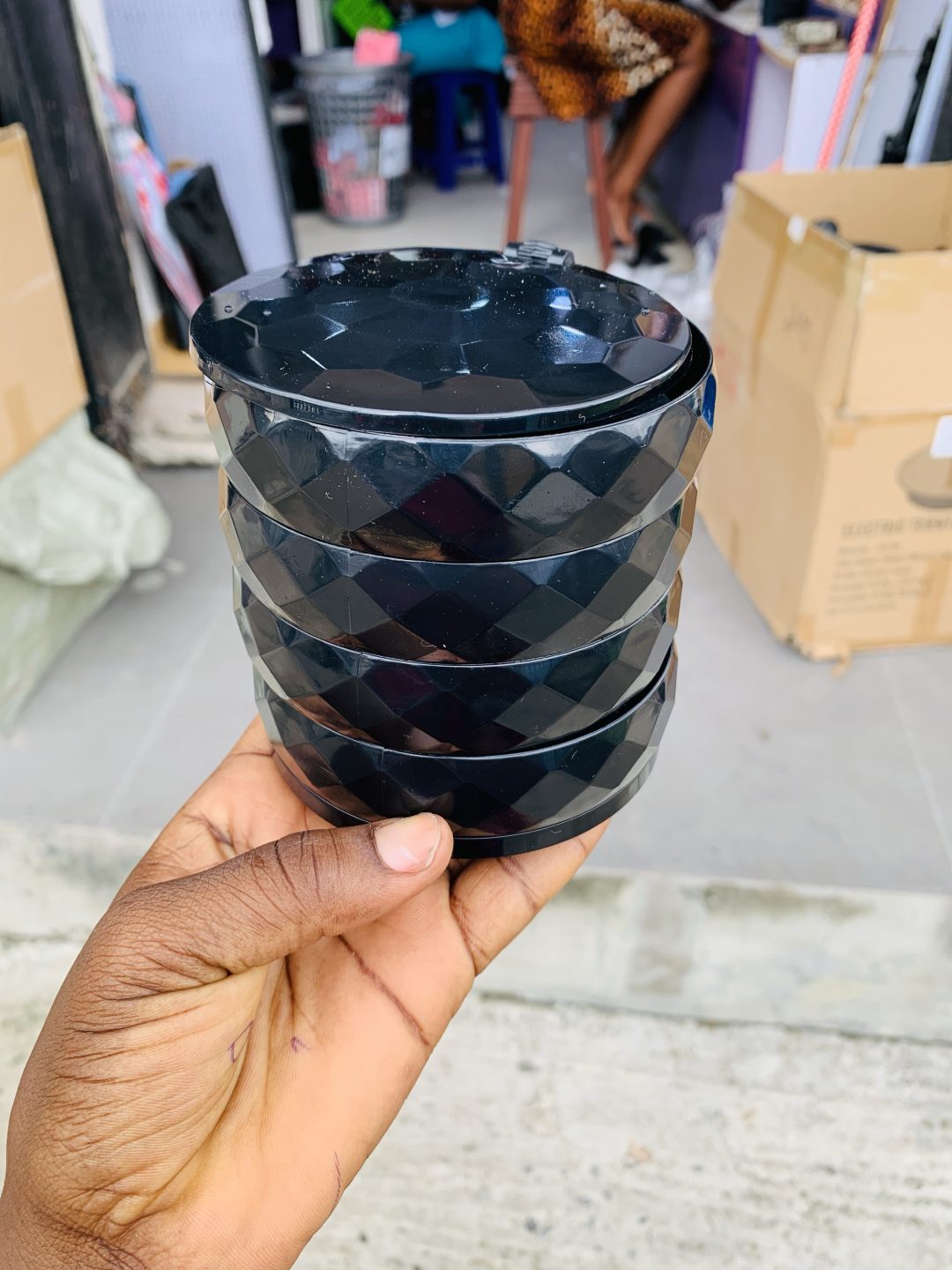 Black jewelry organizer - Image 2