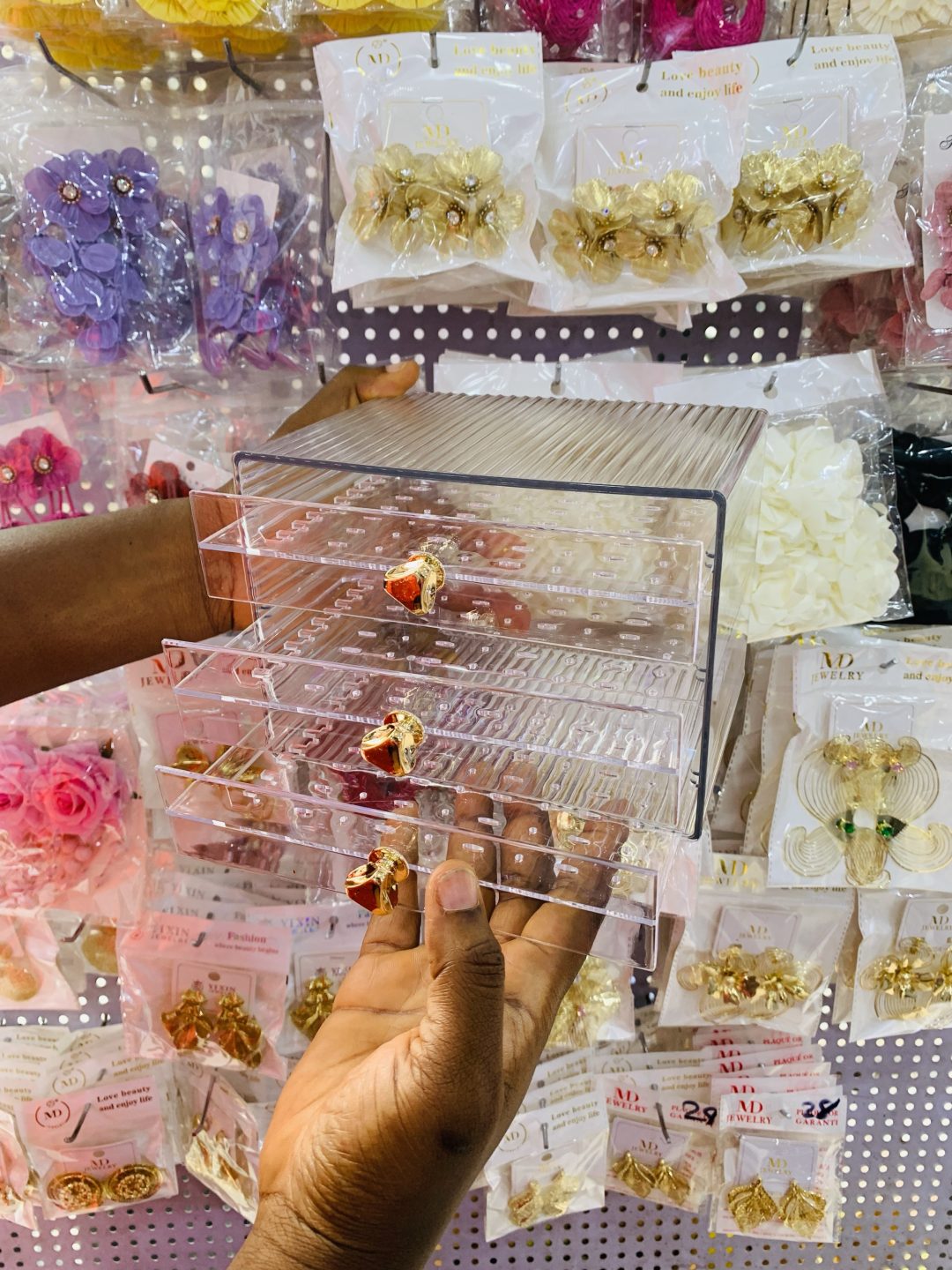 Transparent jewelry organizer - Image 2