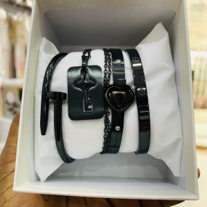 Couples Lock /Bracelet combo