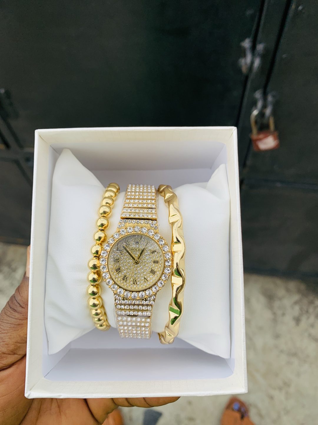 Rolex female watch (Gold) - Image 3