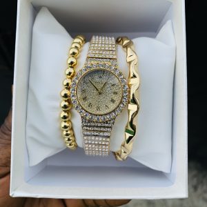 Rolex female watch (Gold)