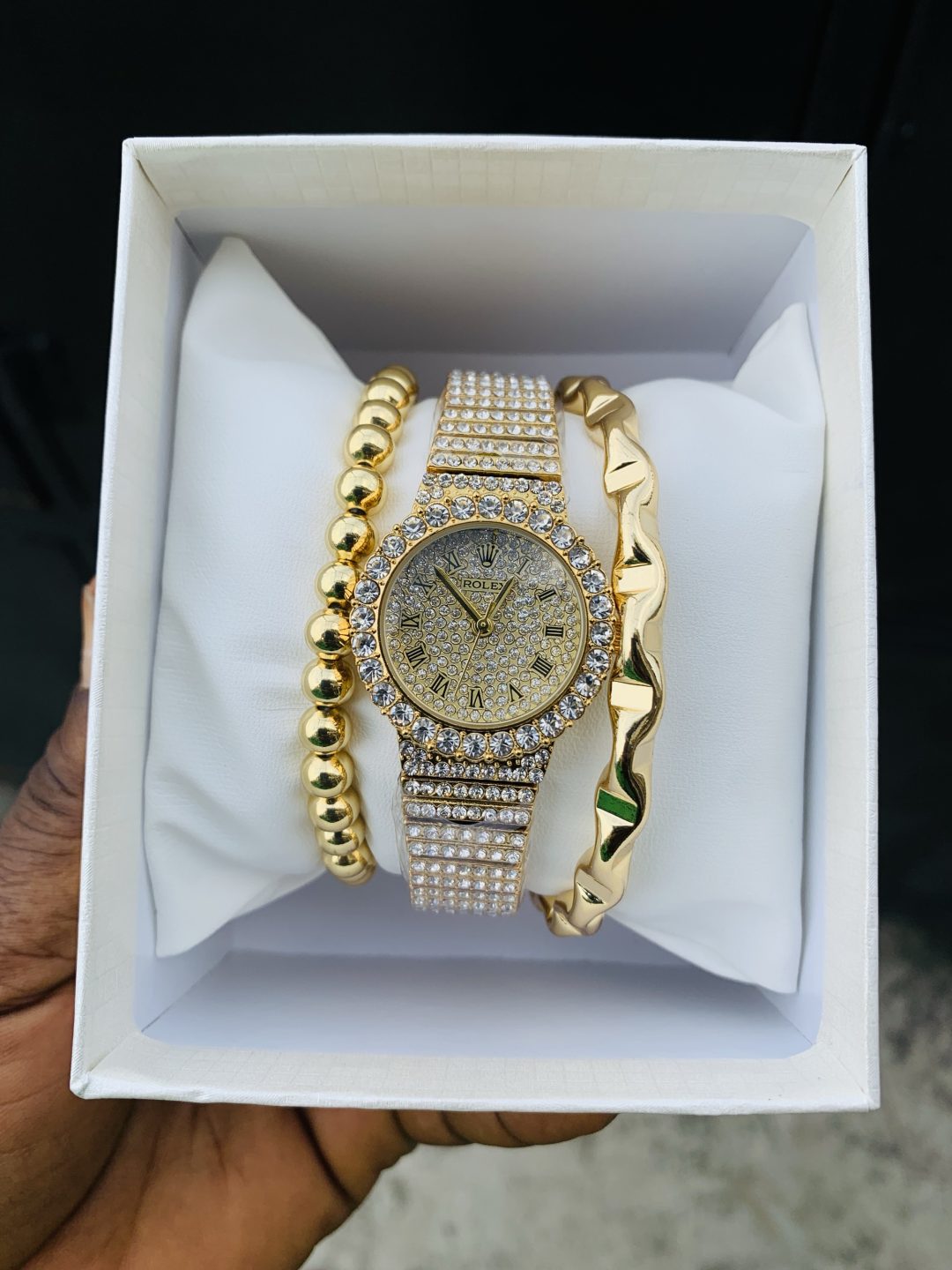 Rolex female watch (Gold) - Image 4
