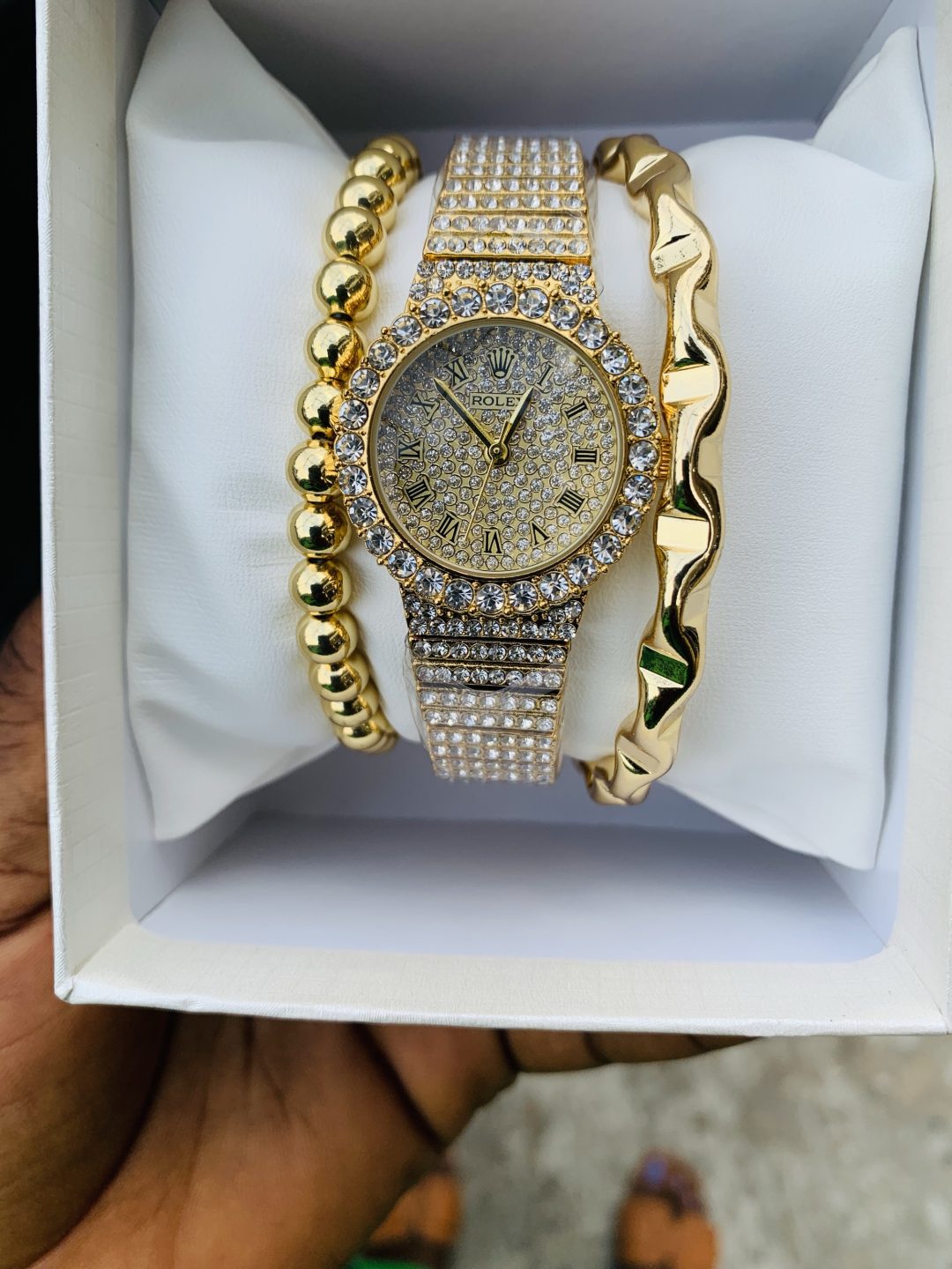 Rolex female watch (Gold) - Image 6