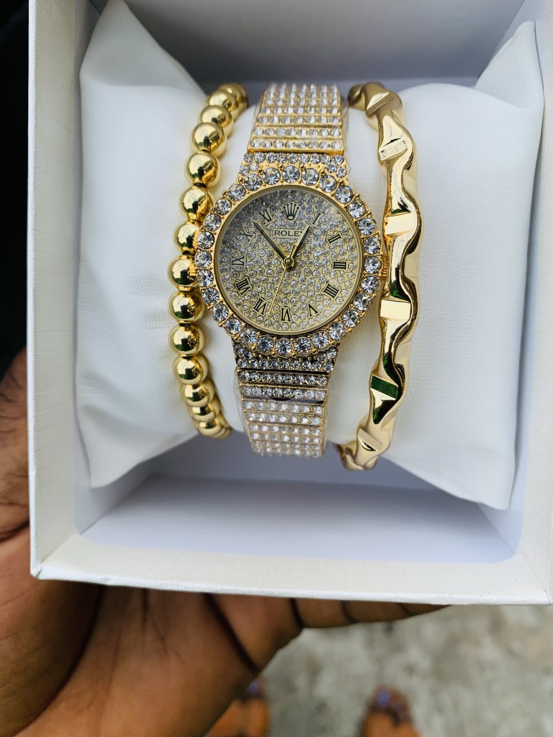 Rolex female watch (Gold) - Image 7
