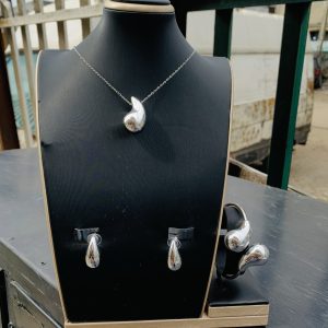 Adorned Adornments set Silver