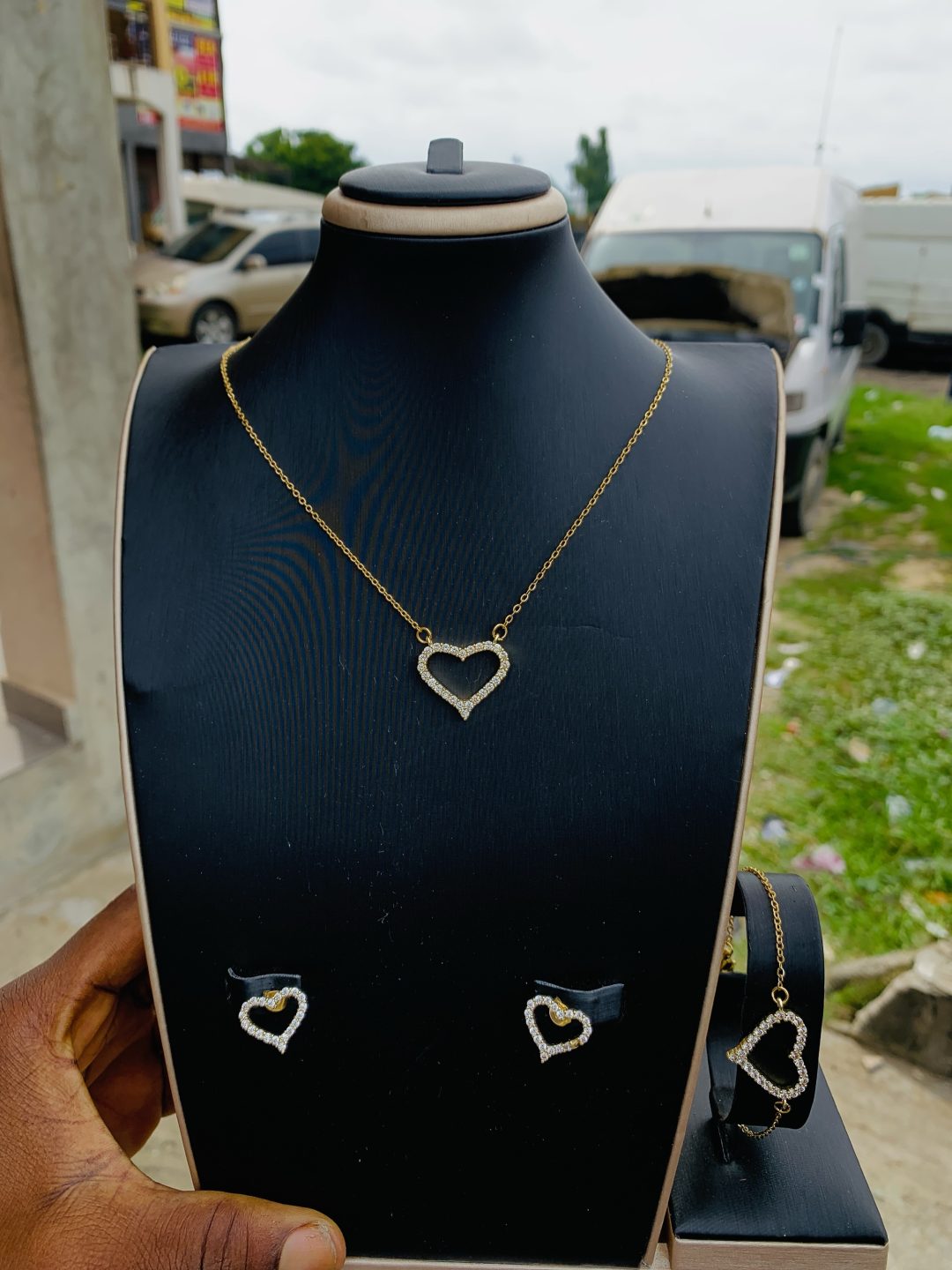 Love Damini gold set - Image 4