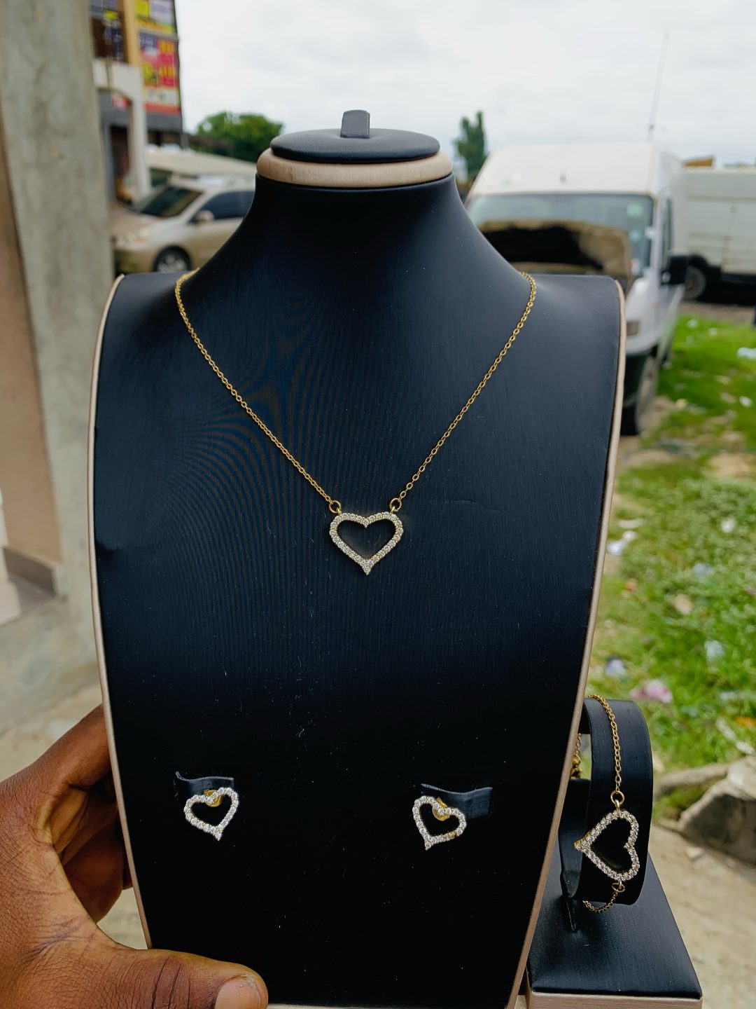 Love Damini gold set - Image 3