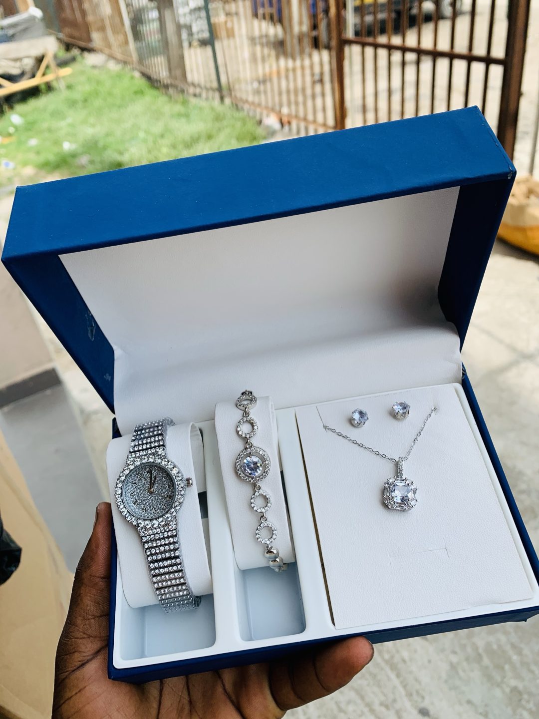 Rolex Luxury silver set