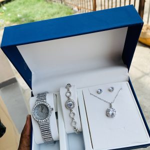 Rolex Luxury silver set