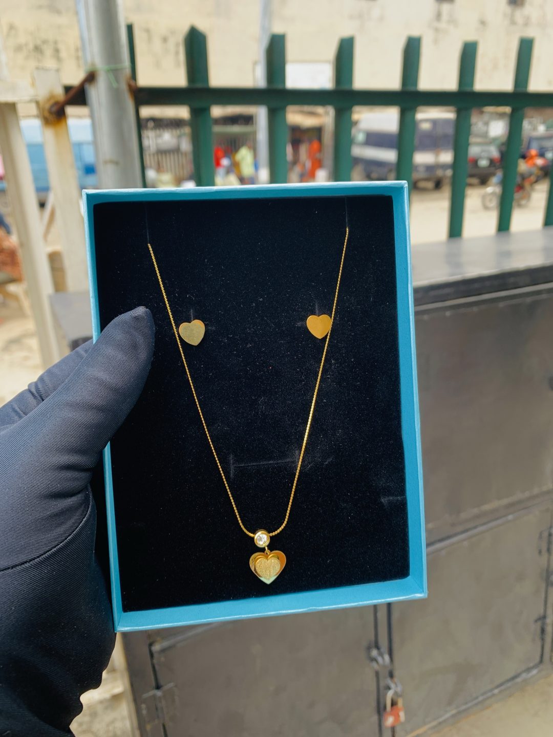 fashion necklace set 001 - Image 7