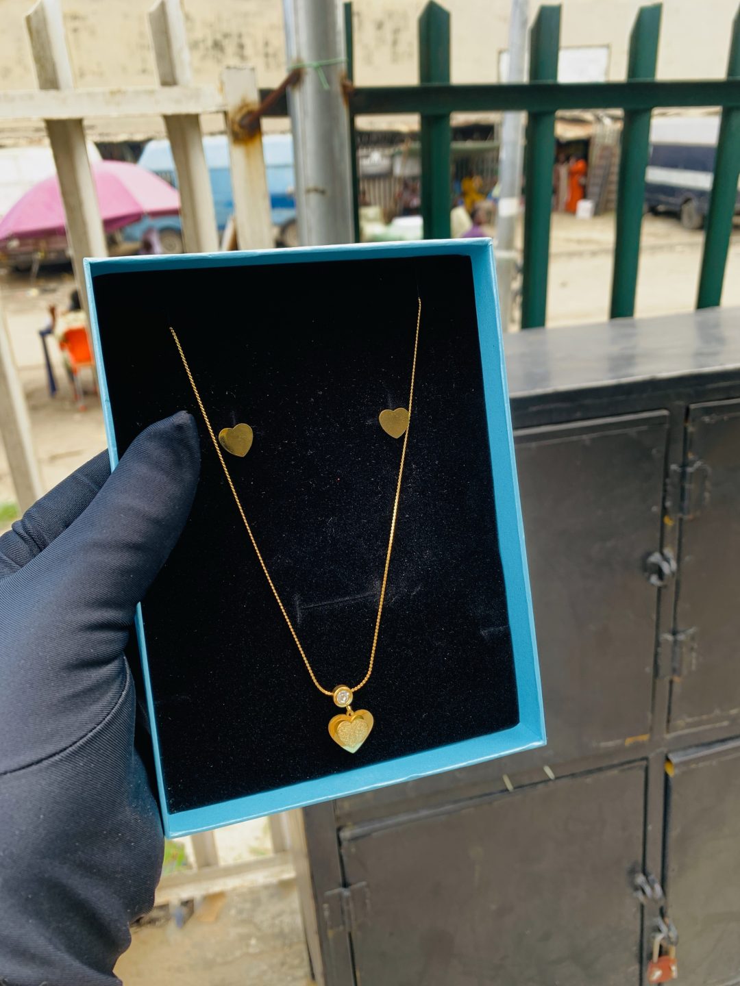 fashion necklace set 001 - Image 8