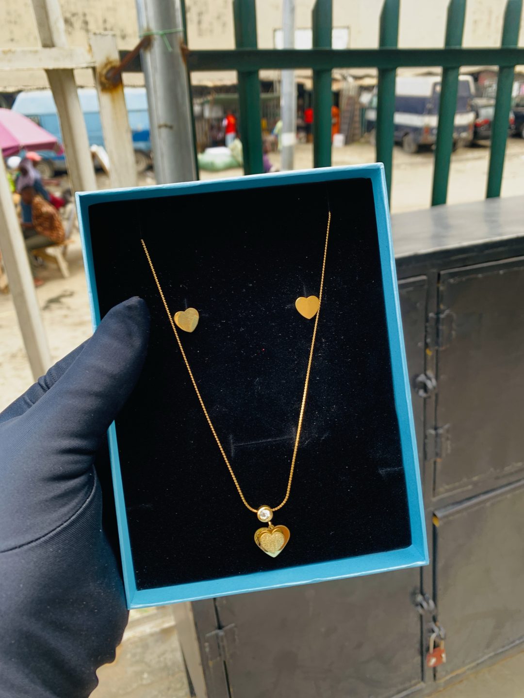 fashion necklace set 001 - Image 9
