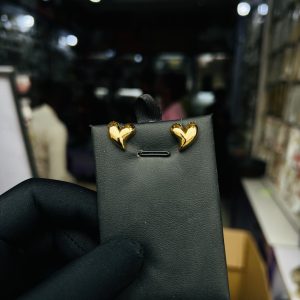 Steel stud earrings 002
