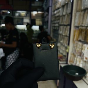 Steel stud earrings 002