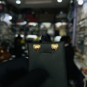 Steel stud earrings 010