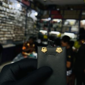 Steel stud earrings 009