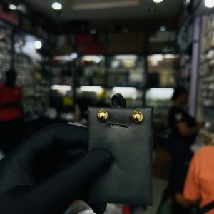 Steel stud earrings 021