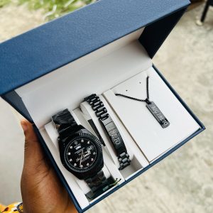 Engraved black Rolex combo with exact box!