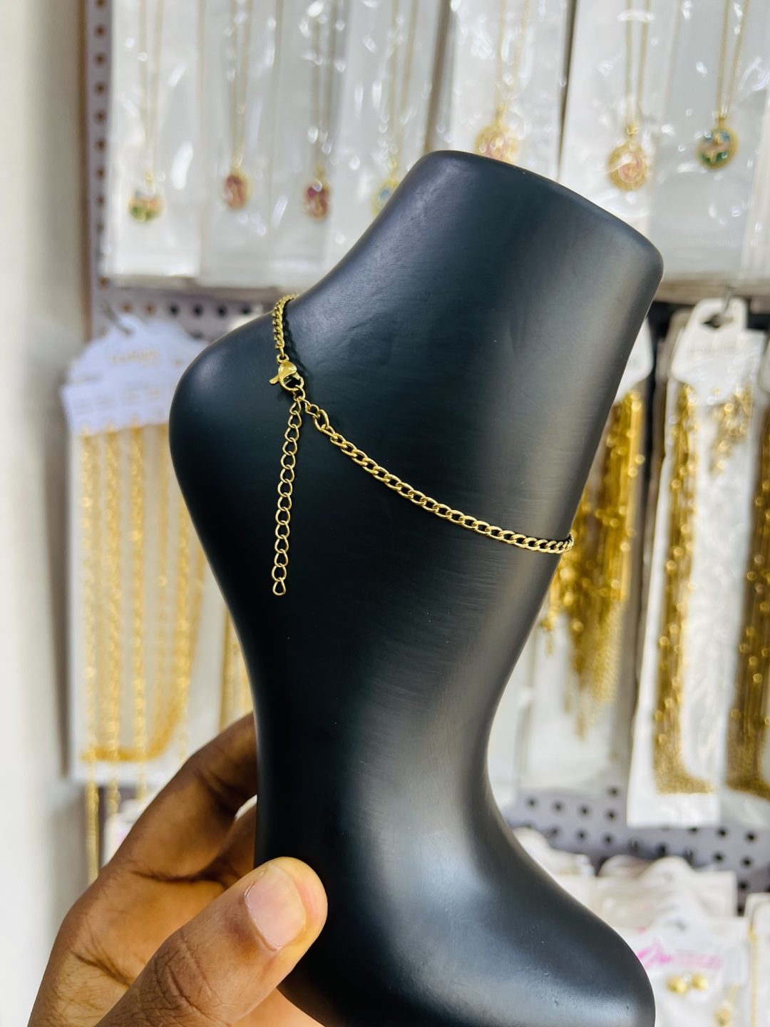 Cuban link Stainless Steel anklet 003 - Image 4
