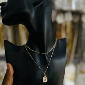 Unique steel necklace combo 001