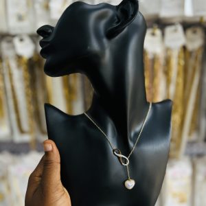 Unique steel necklace 005