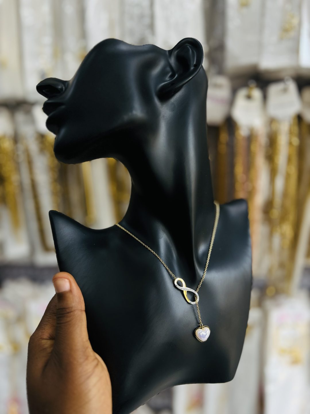 Unique steel necklace 005 - Image 2