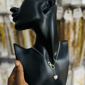 Unique steel necklace 005