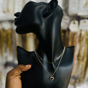 Unique steel necklace combo 002