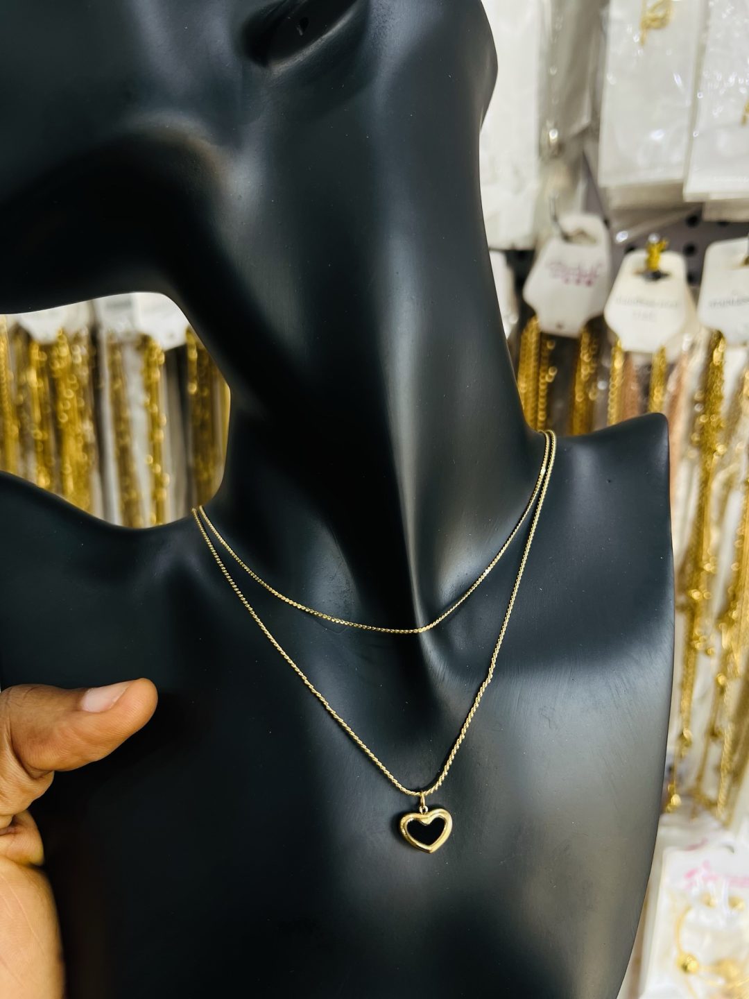 Unique steel necklace combo 002 - Image 3