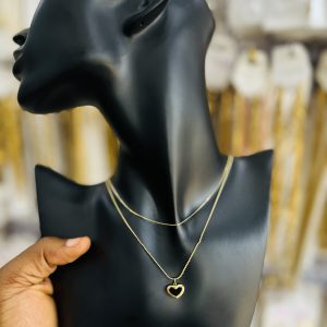 Unique steel necklace combo 002