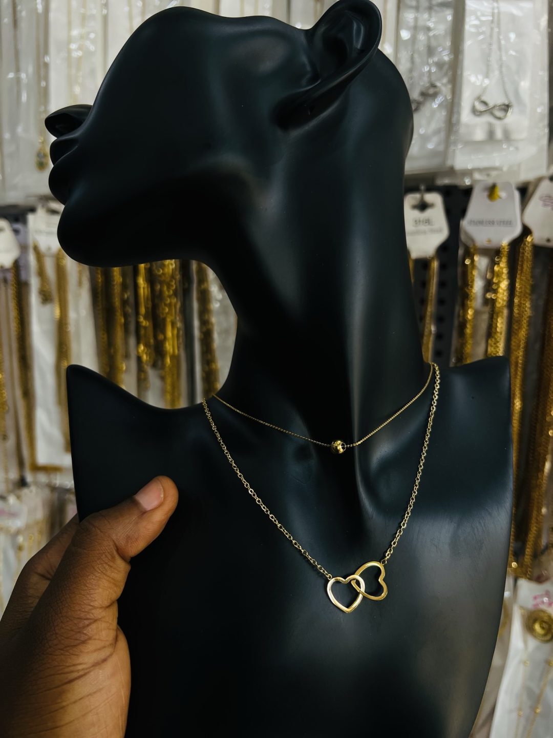 Unique steel necklace combo 003 - Image 2