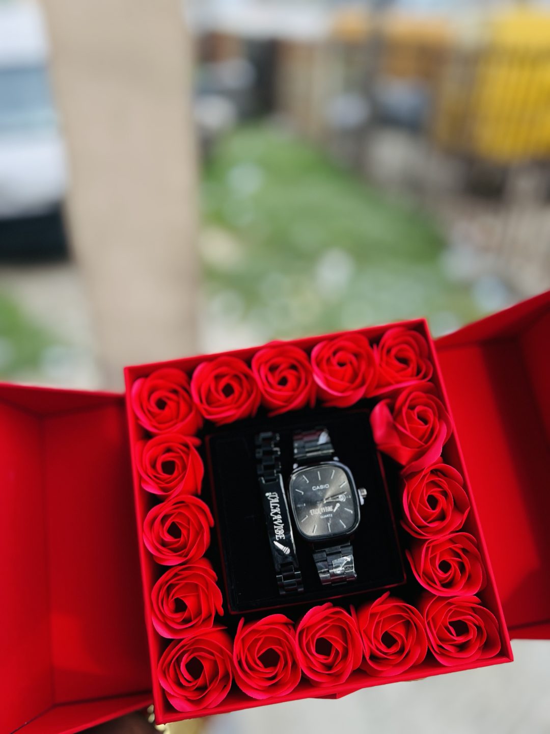 Engraved black Casio combo with exact box!! - Image 2