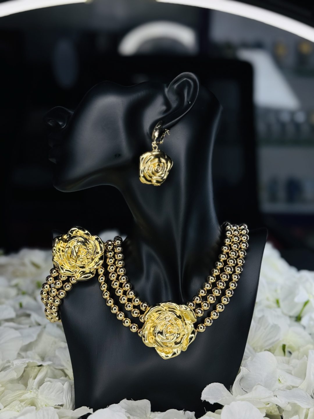Md flower 18k ball luxury set - Image 4