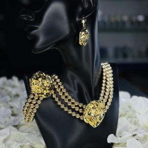 Md flower 18k ball luxury set