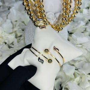 MD fiery bracelet and ring