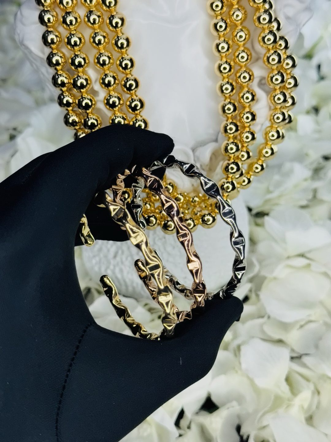 MD 3 tone combo bracelet