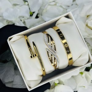 Triple titanium steel bra combo 018