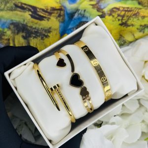 Triple titanium steel bra combo 007